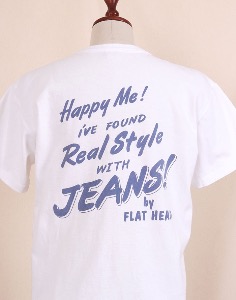 FLAT HEAD  T-SHIRT (  M size )