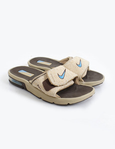  Nike Air Moray 2 Slides Flip Flops ( HEMP , 260mm ) 