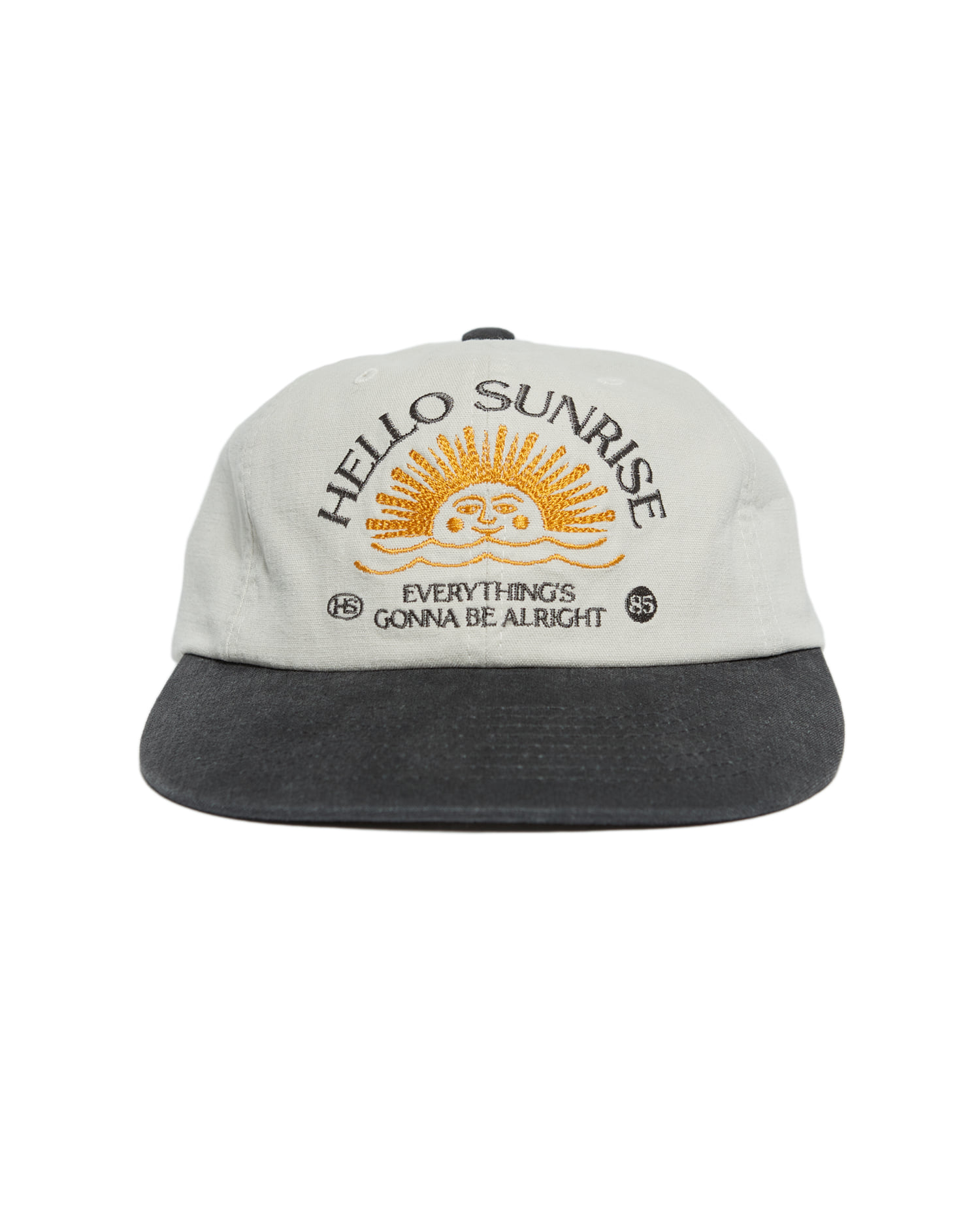 Hello Sunrise - Two Tone Washed OG Logo 6panel Cap
