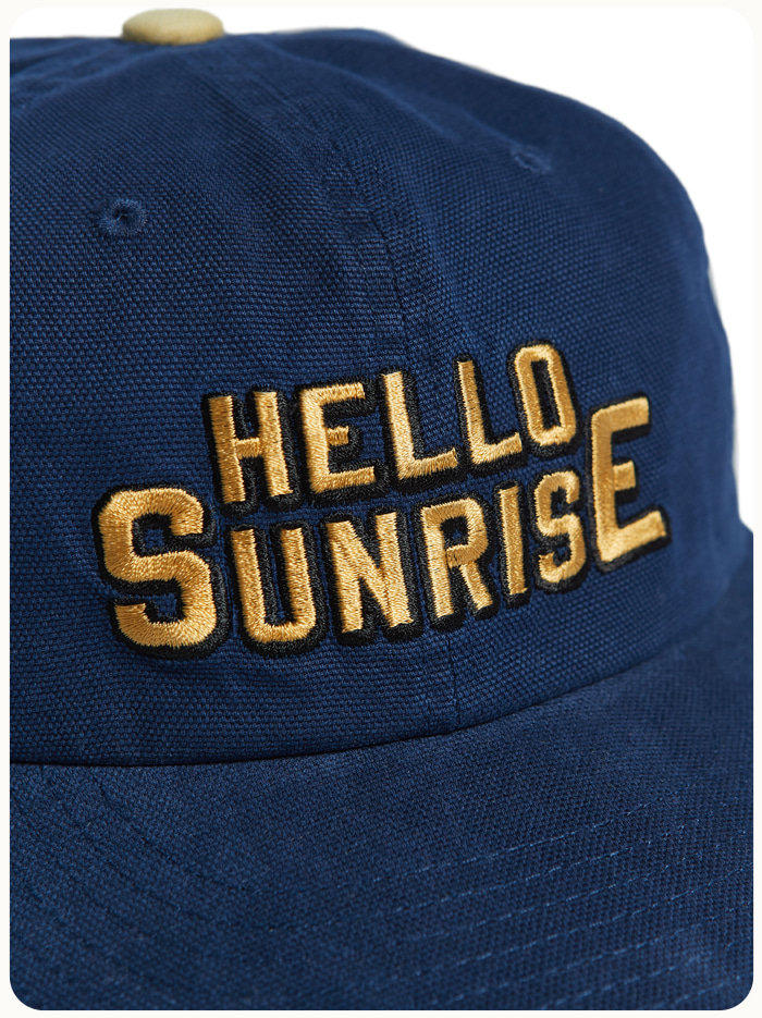 【Hello Sunrise】VTG Typo Logo 6Panel Cap〜キャップ★韓国発 Hello Sunrise】VTG Typo Logo 6Panel Cap〜キャップ☆韓国発