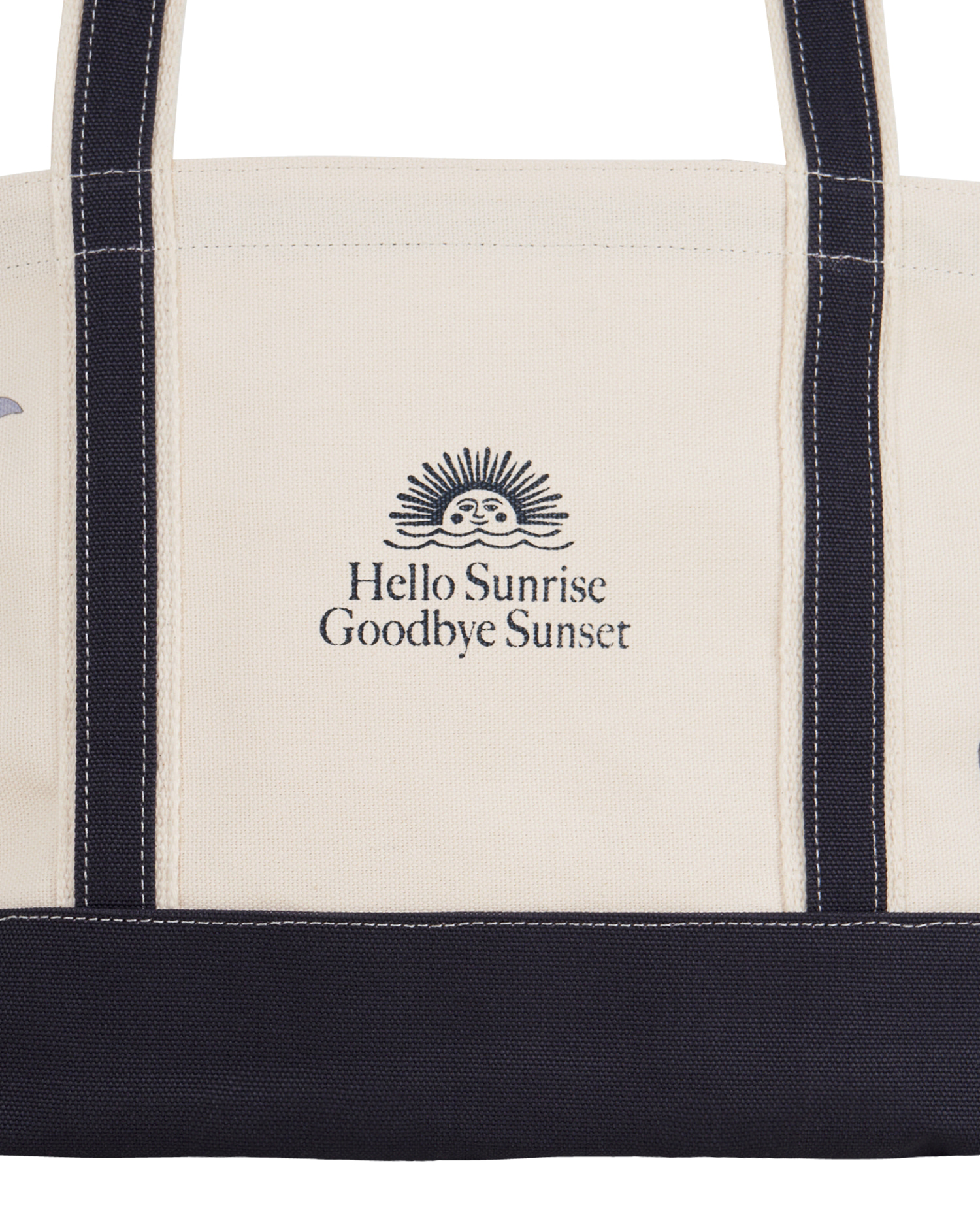 【HELLO SUNRISE】 HS x Hank Canvas Tote Bag /追跡付 HELLO SUNRISE】 HS x Hank Canvas Tote Bag /追跡付