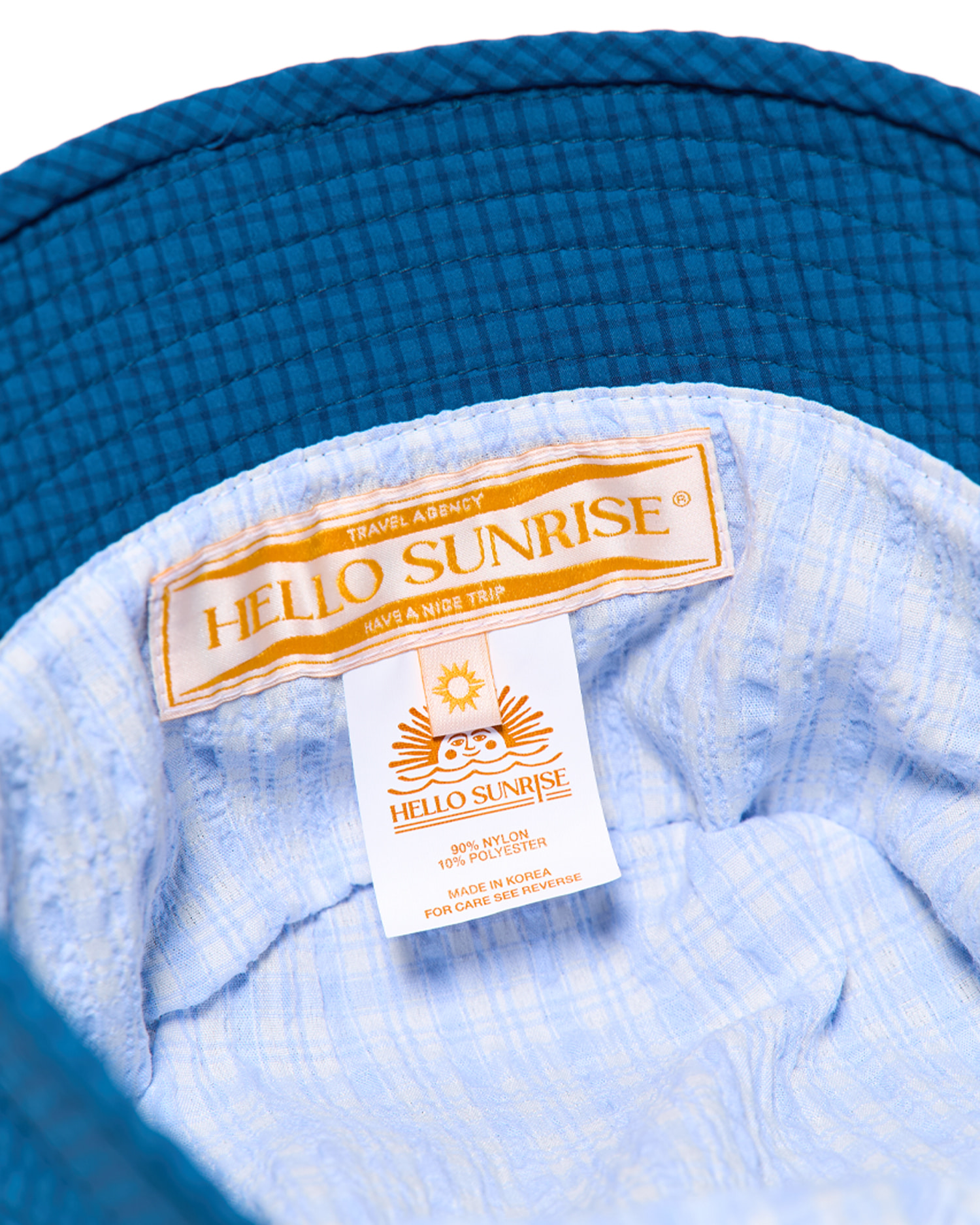 ★Hello Sunrise★ HS Classic Typo Bucket Hat HELLO□HS Classic Typo Bucket Hat □送料込 (Hello Sunrise