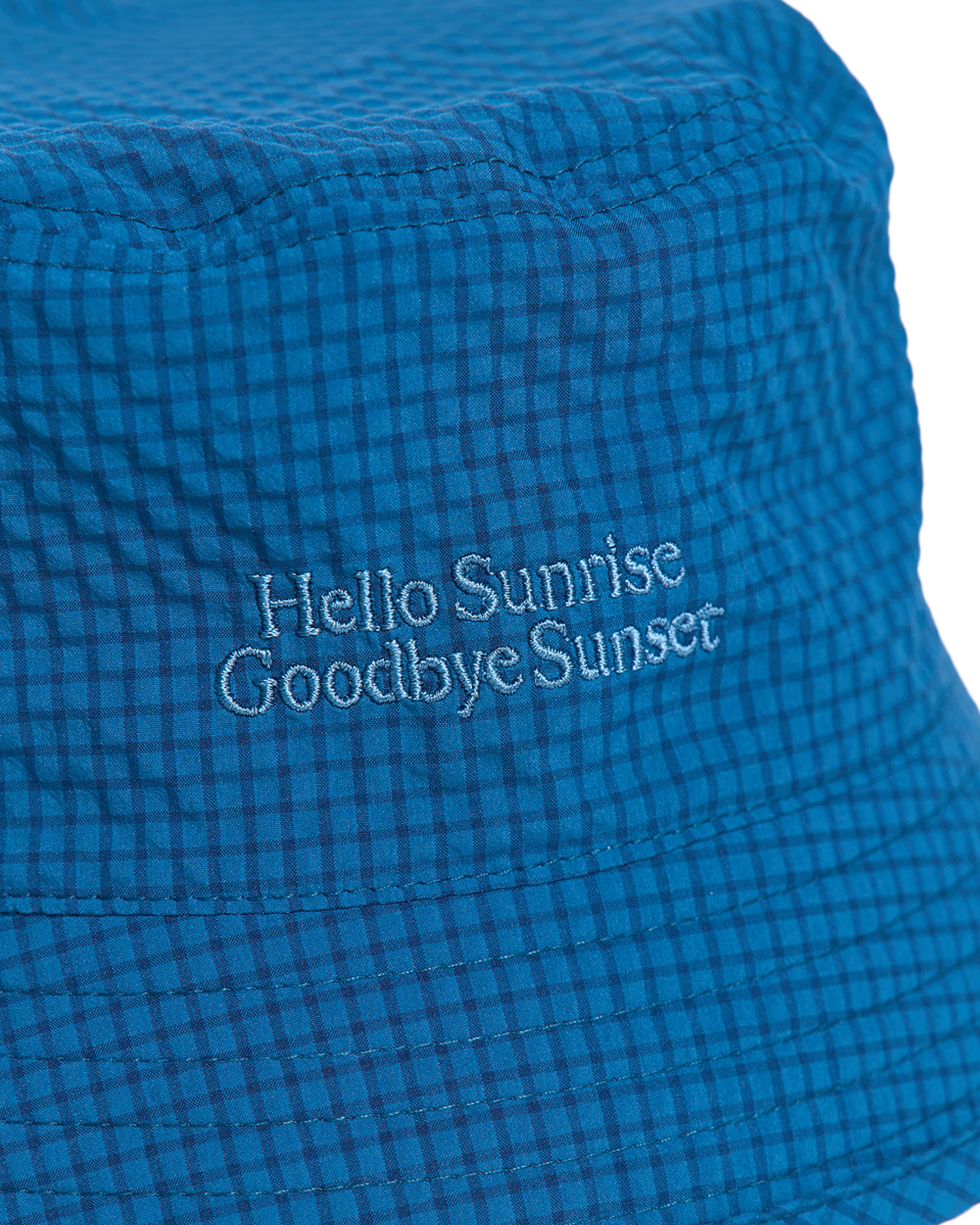 ★Hello Sunrise★ HS Classic Typo Bucket Hat HS Classic Typo Bucket Hat_Teal - Hello Sunrise