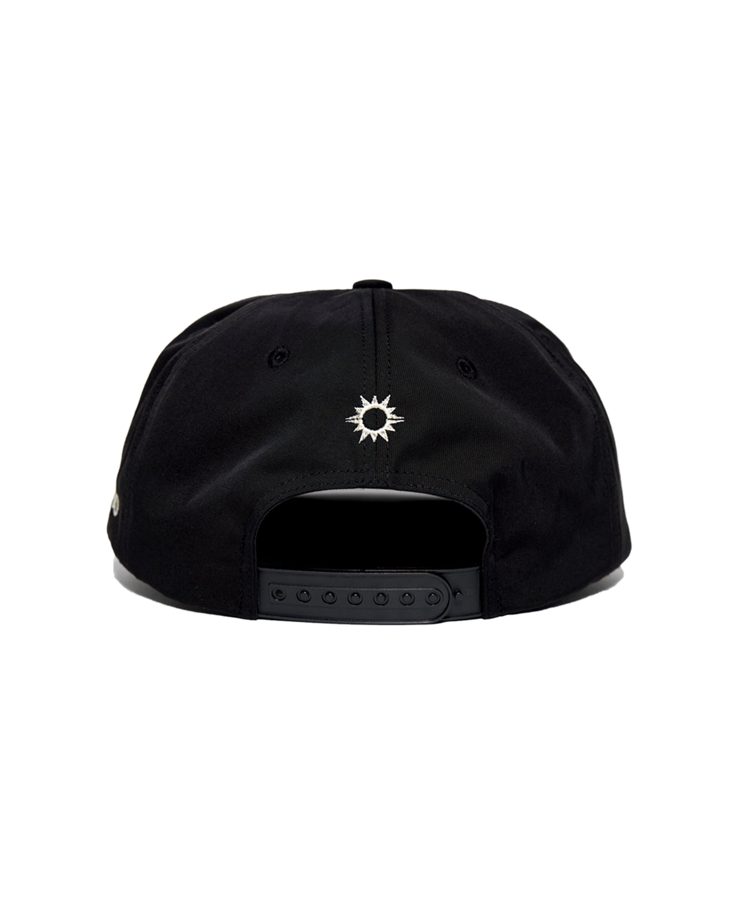 【HELLO SUNRISE】 Classic Typo Relaxed Fit 5panel Cap Classic Typo Relaxed Fit 5panel Cap_Black - Hello Sunrise