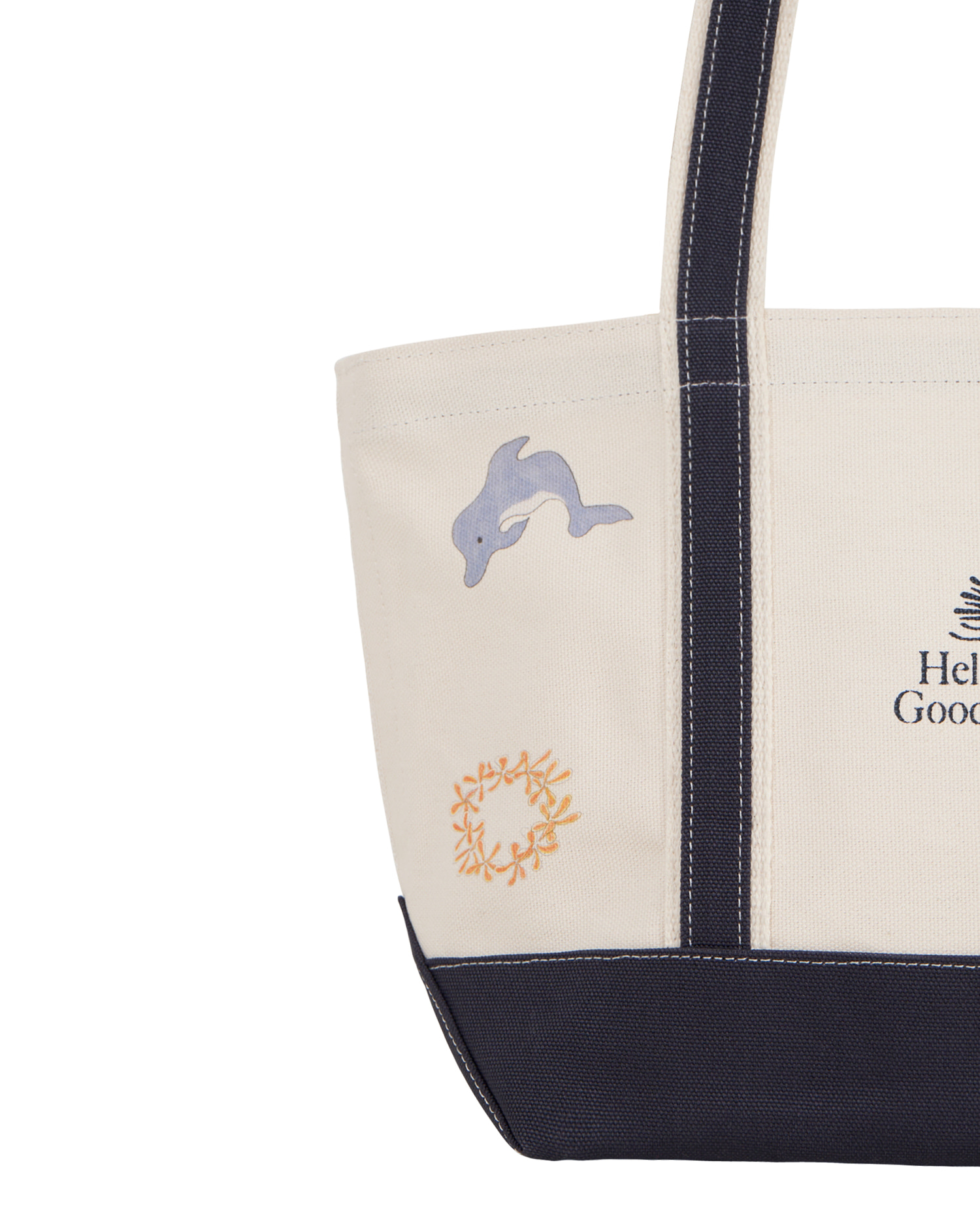【HELLO SUNRISE】 HS x Hank Canvas Tote Bag /追跡付 HELLO SUNRISE】 HS x Hank Canvas Tote Bag /追跡付 (Hello