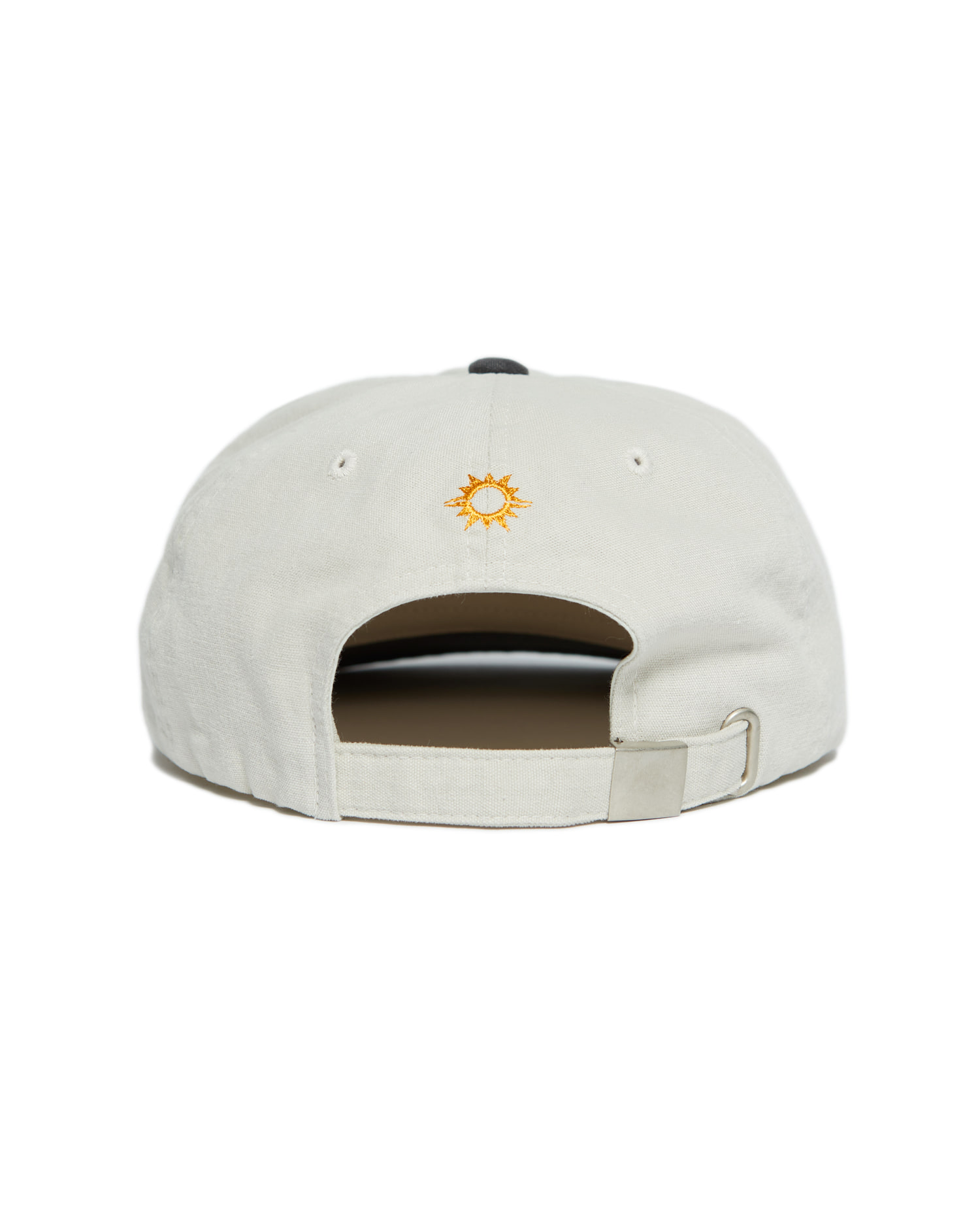 Washed HS Arch Logo 6Panel Cap_Oatmeal Beige & Charcoal