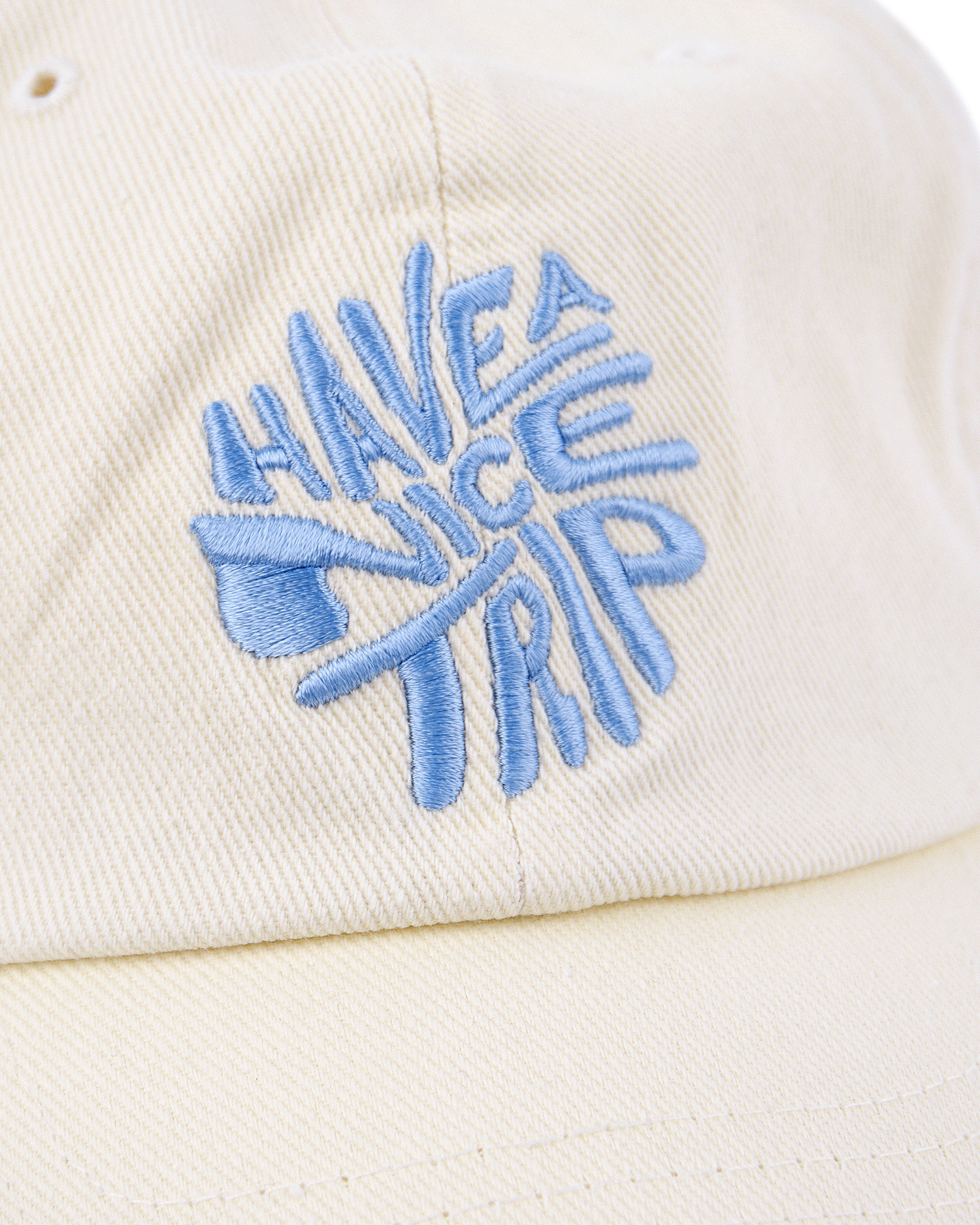 HELLO■HNT Swirl Logo Ball Cap_Ivory■送料込 HNT Swirl Logo Ball Cap_Ivory - Hello Sunrise