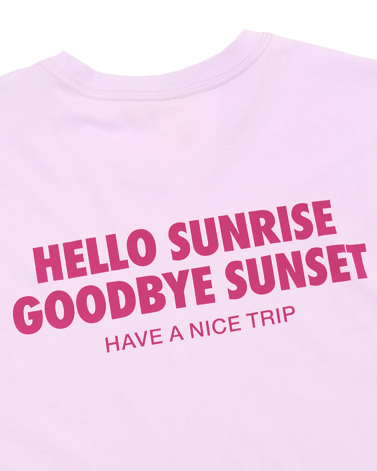 90s Logo Tee_Light Purple - Hello Sunrise
