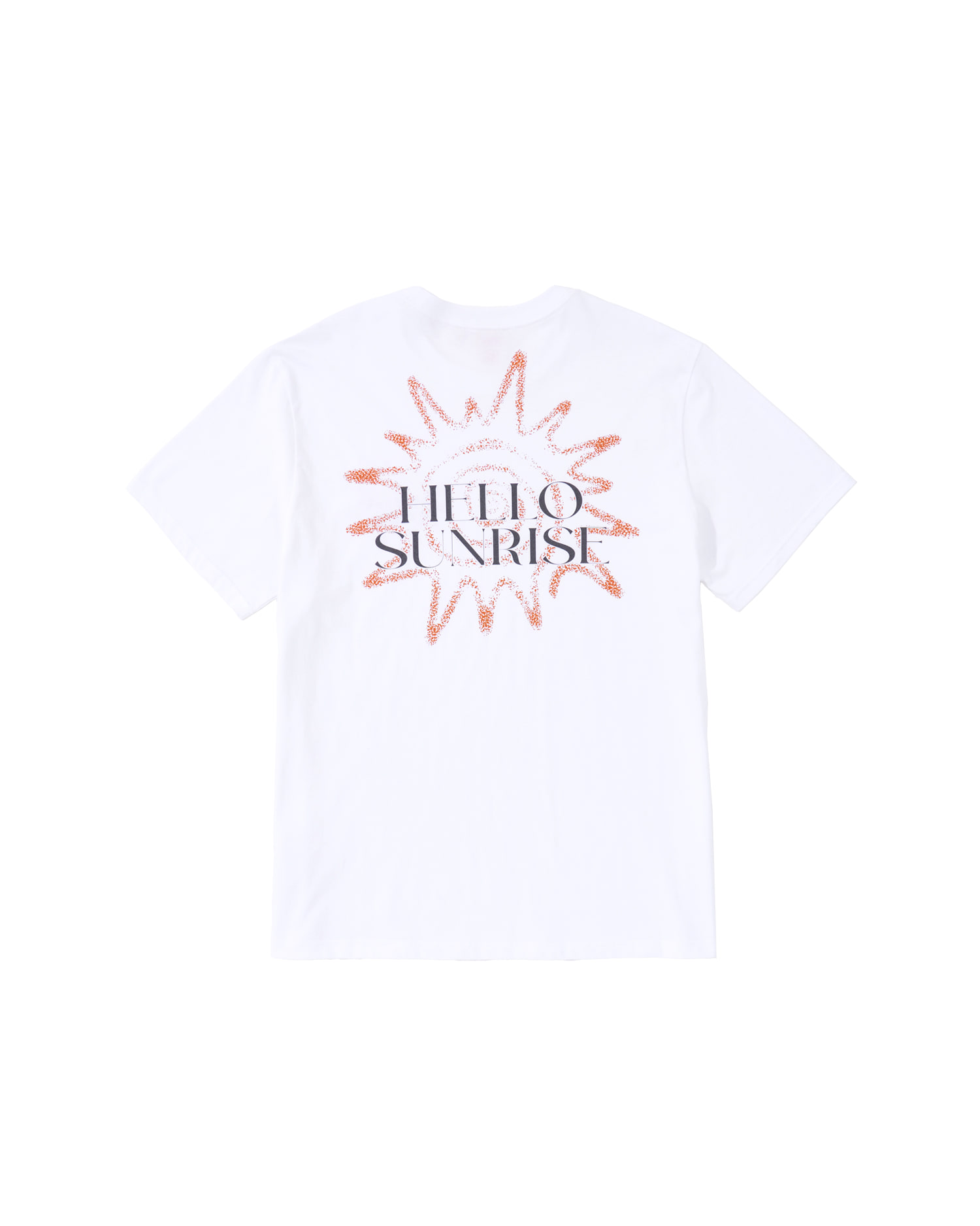 【HELLO SUNRISE】 HS Sunburst Icon Tee / 追跡付 HS Sunburst Icon Tee _White - Hello Sunrise