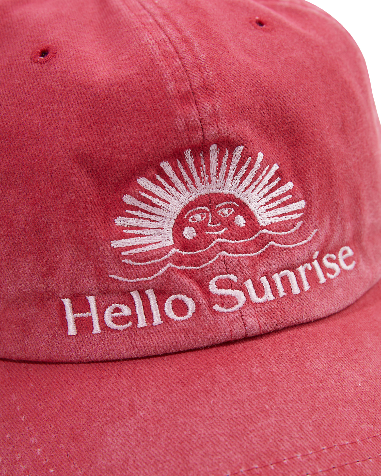 Washed OG Logo Ball Cap_Vintage Pink - Hello Sunrise