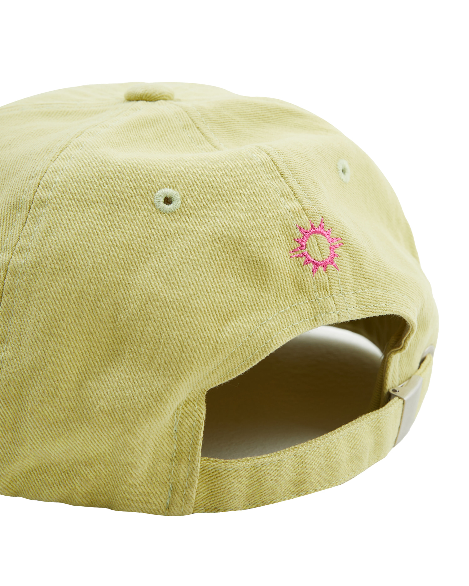 HELLO■Fish Oval Logo Relaxed Fit 6P Cap_Green Sheen Fish Oval Logo Relaxed Fit 6P Cap_Green Sheen - Hello Sunrise