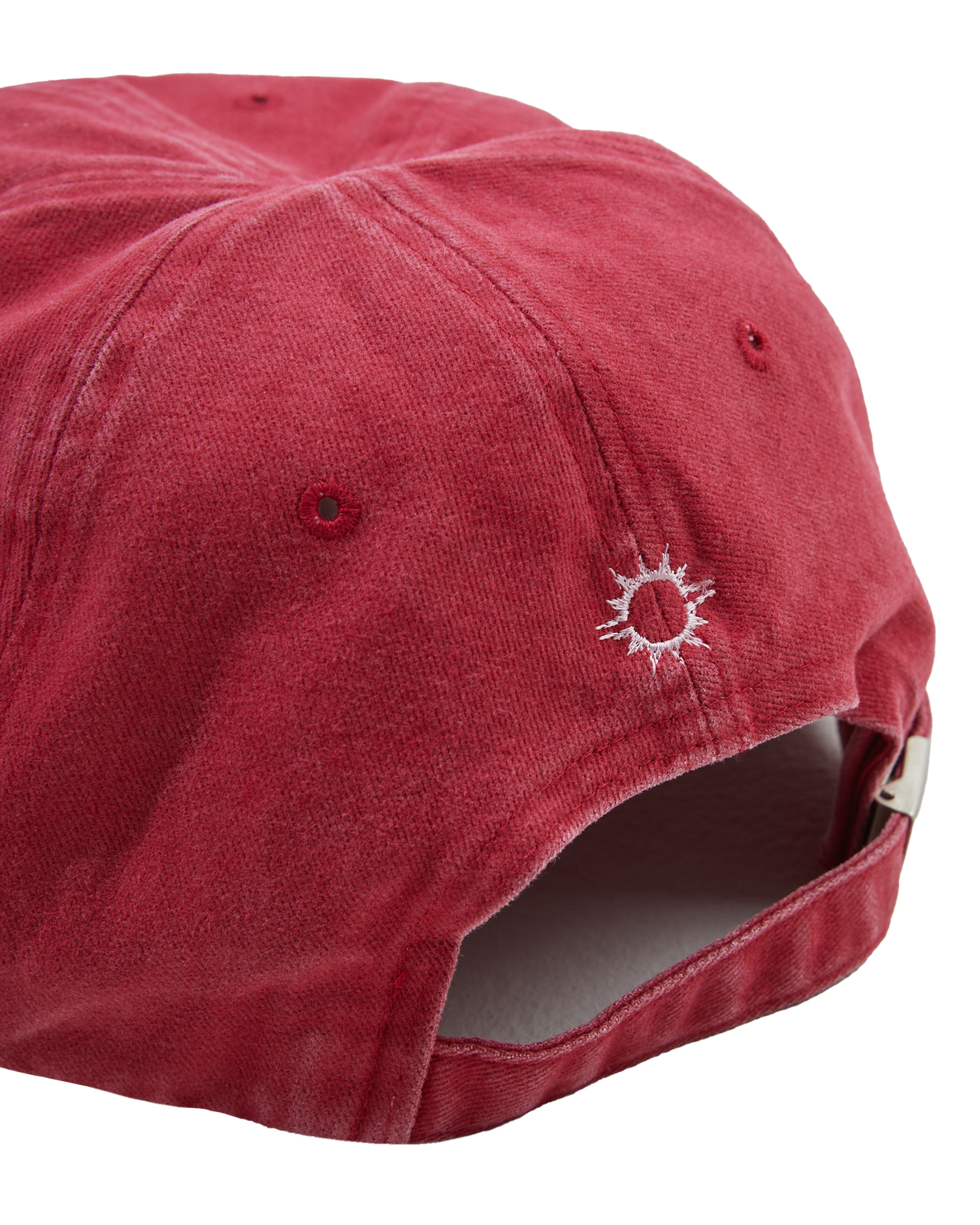 ★Hello Sunrise★ Washed OG Logo Ball Cap_Coral Pink 헬로 선라이즈(HELLO SUNRISE) Washed OG Logo Ball Cap_Coral