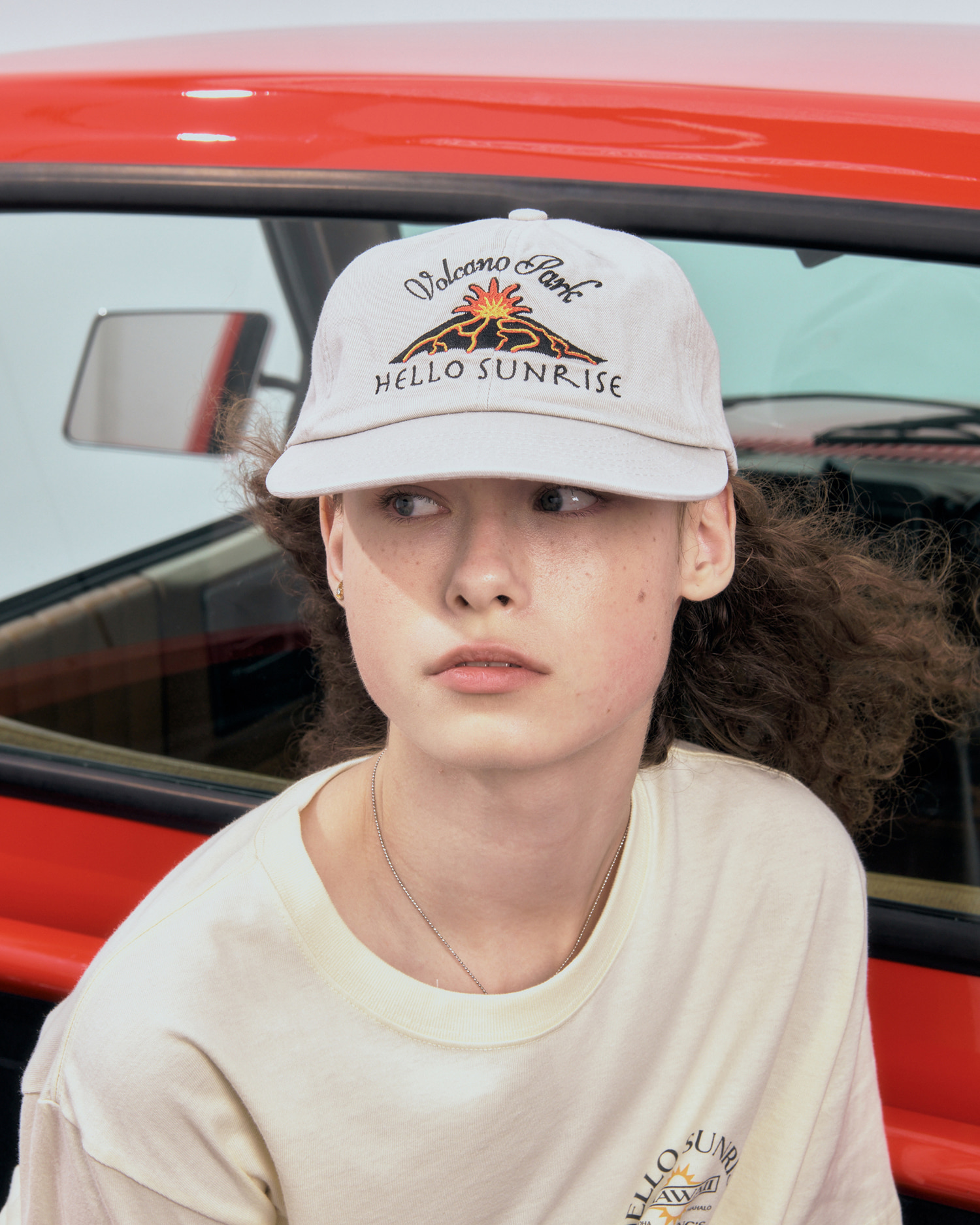 HELLOSUNRISE キャップ 헬로선라이즈