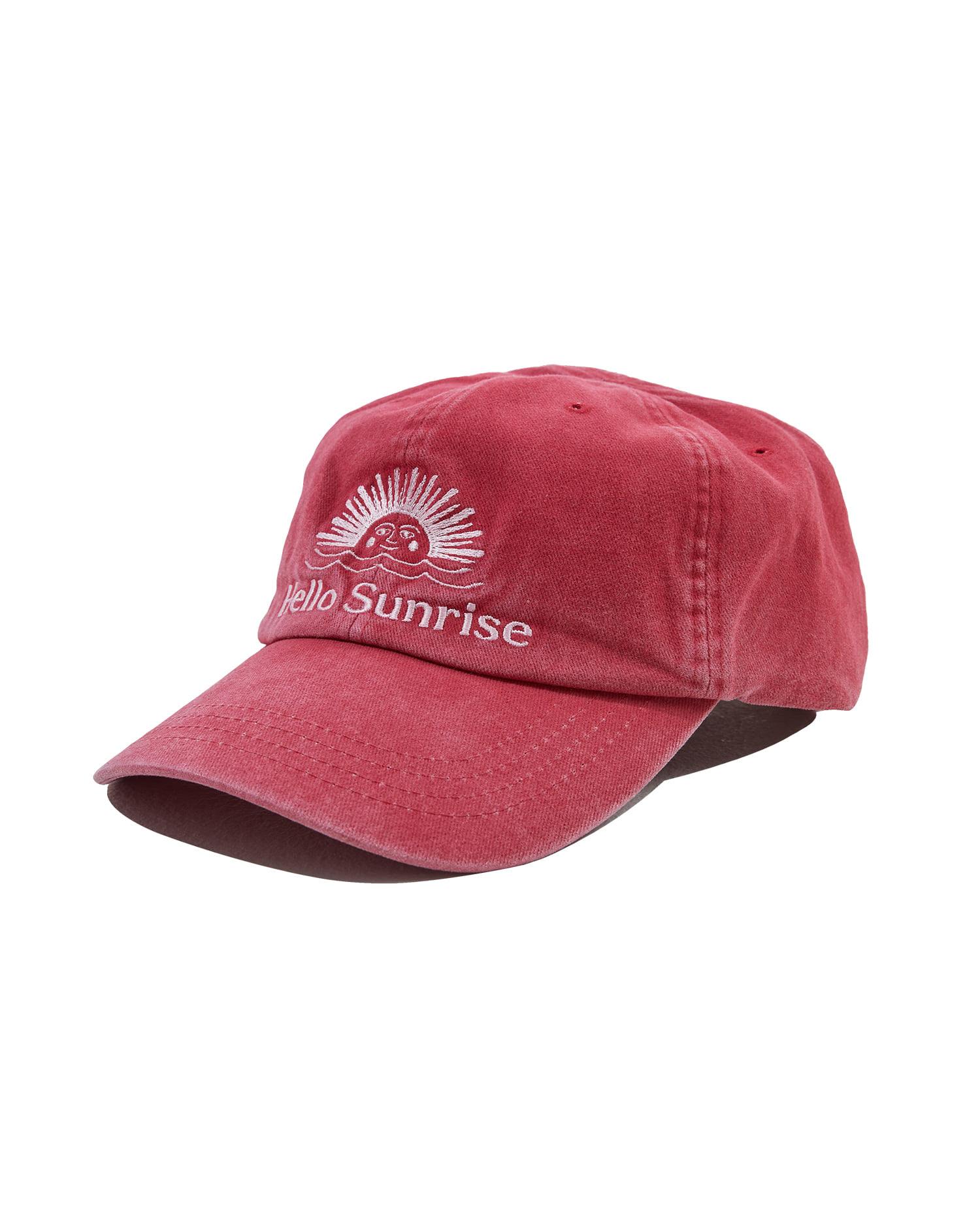 ★Hello Sunrise★ Dot Arch Logo Ball Cap_Dark Gray 헬로선라이즈 닷 아치 로고 볼 캡_다크 그레이 | Hello Sunrise
