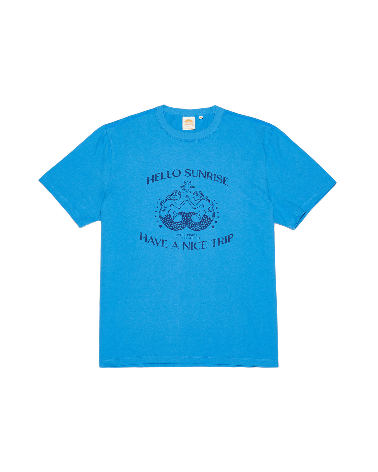 [HELLO SUNRISE] Tシャツ HS Mermaid Tee マリンブルー HS Mermaid Tee_Marlin Blue - Hello Sunrise