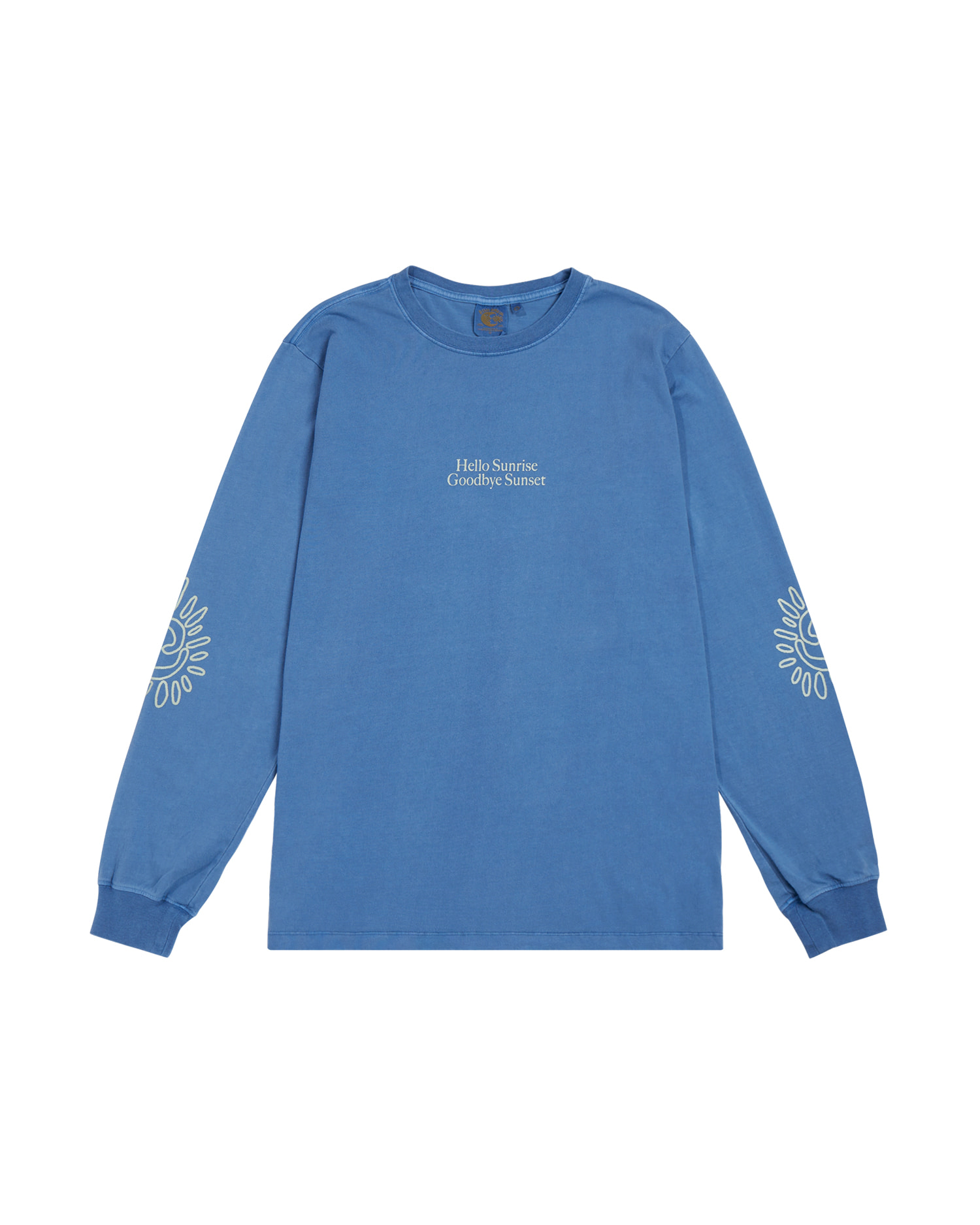 【HELLO SUNRISE】 HS x Hank Classic Typo LS Tee /追跡付 Hello Sunrise