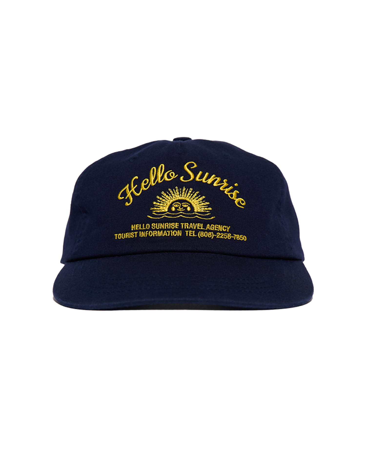 キャップ HELLO SUNRISE HS Travel Agency Logo 5Panel CapNavy HS41CCA01 HS Travel Agency Logo 5Panel Cap_Navy - Hello Sunrise