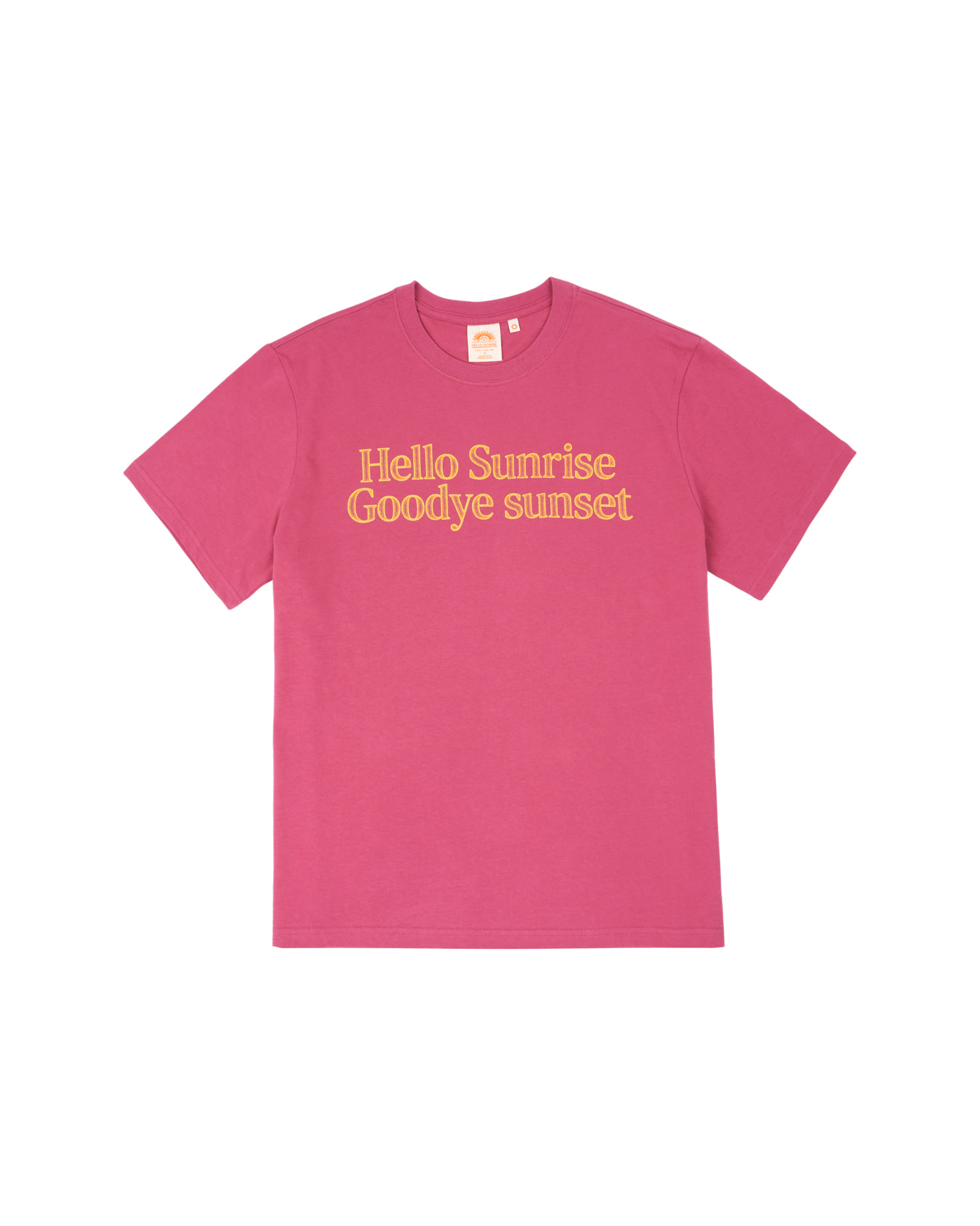 【HELLO SUNRISE】Hello Sunrise Find My B Tee /追跡付 Hello Sunrise Find My B Tee_Magenta Pink - Hello Sunrise