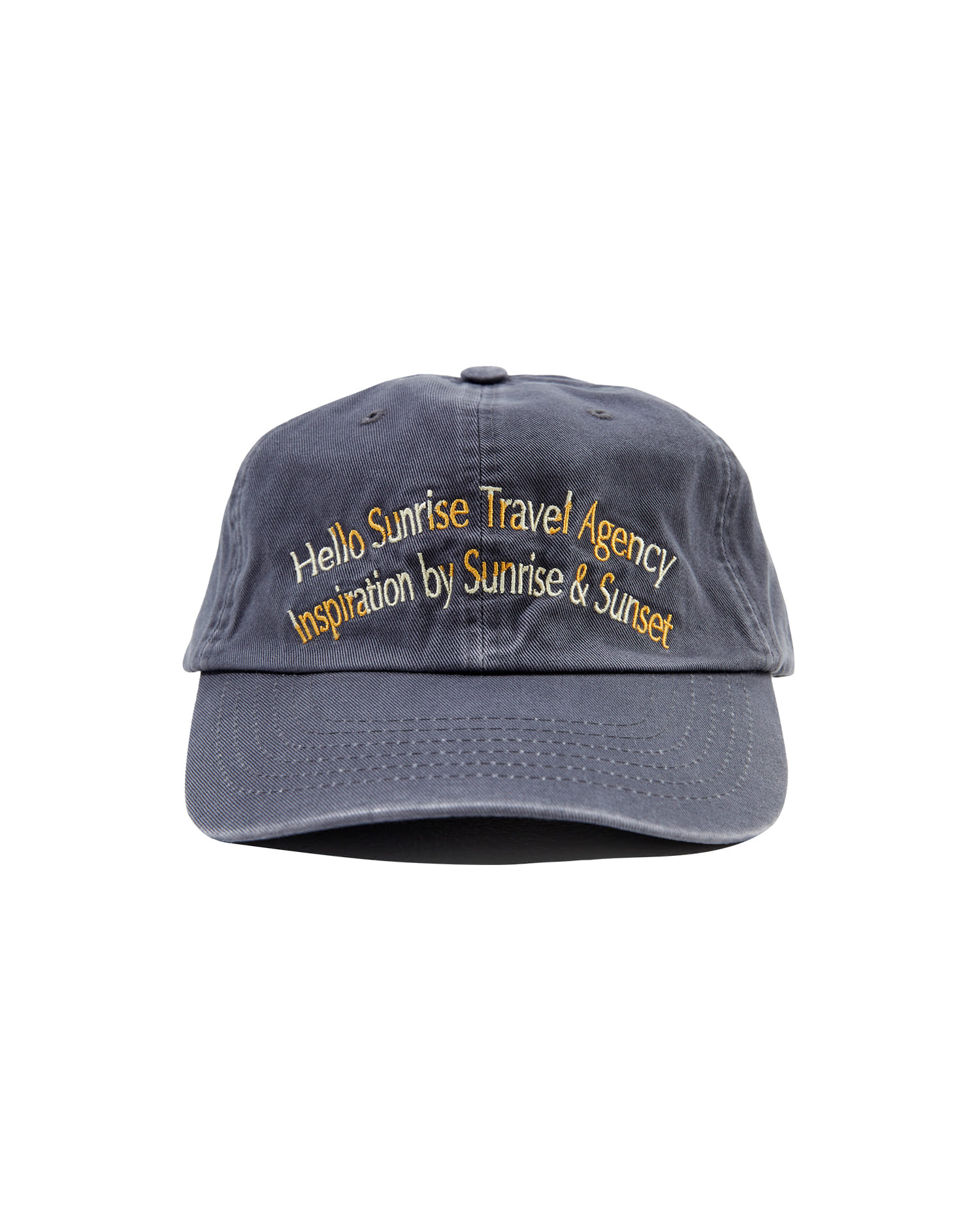 【Hello Sunrise】B&Y X HS Ribbon Logo Ball Cap〜キャップ Ball Cap - Hello Sunrise