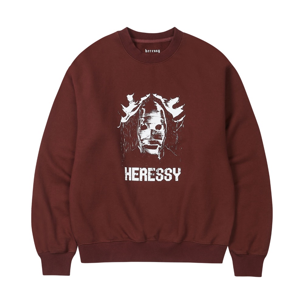 Control Crewneck BURGUNDY