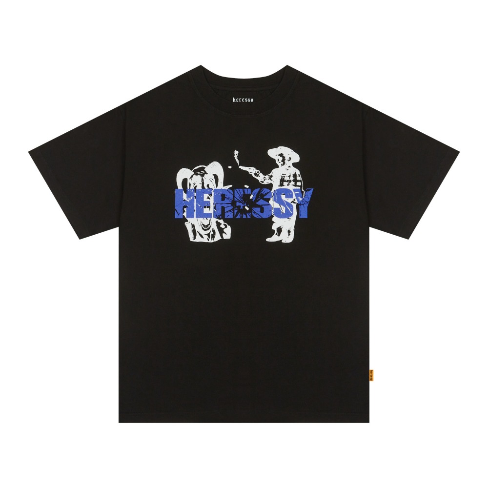 HEAD SHOT TEE BLACK