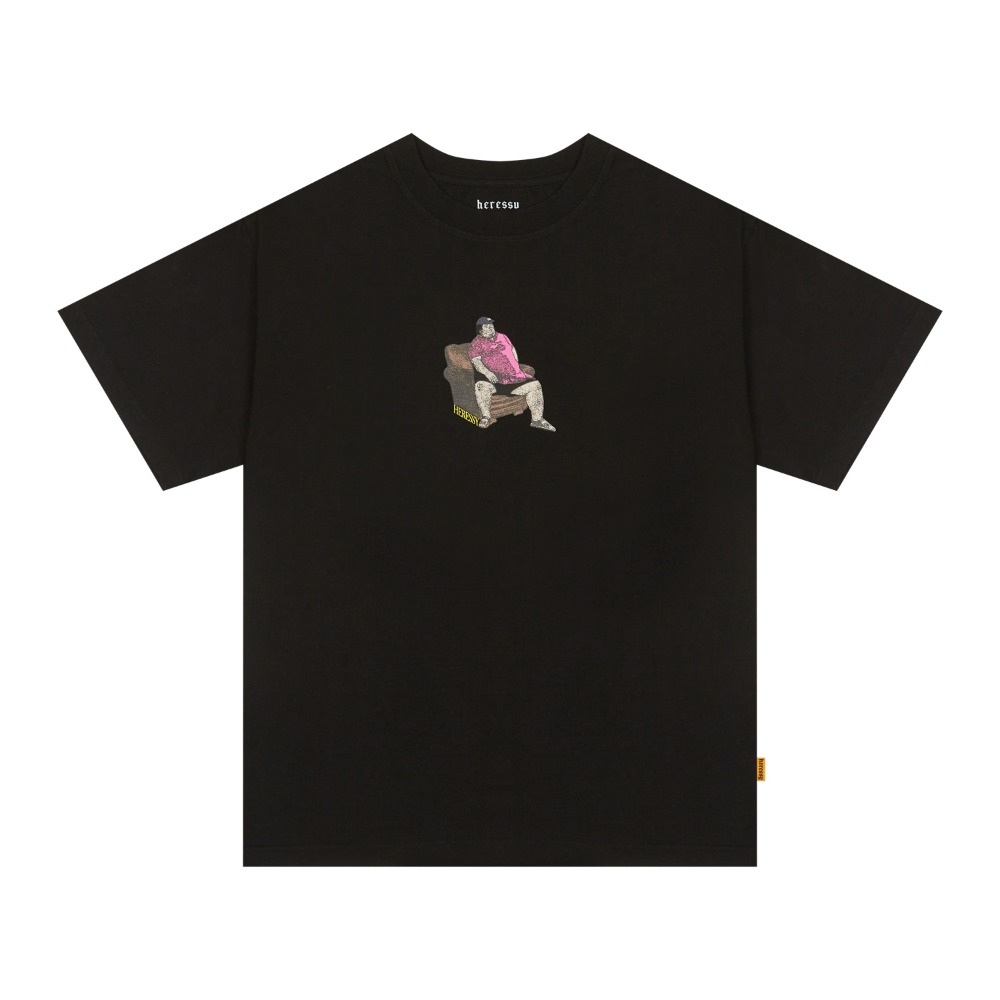 LAZY TEE BLACK