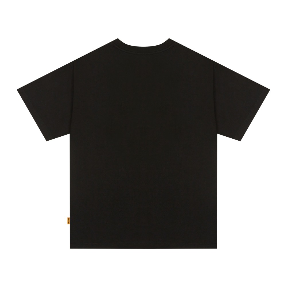 CROCODLILE TEE BLACK