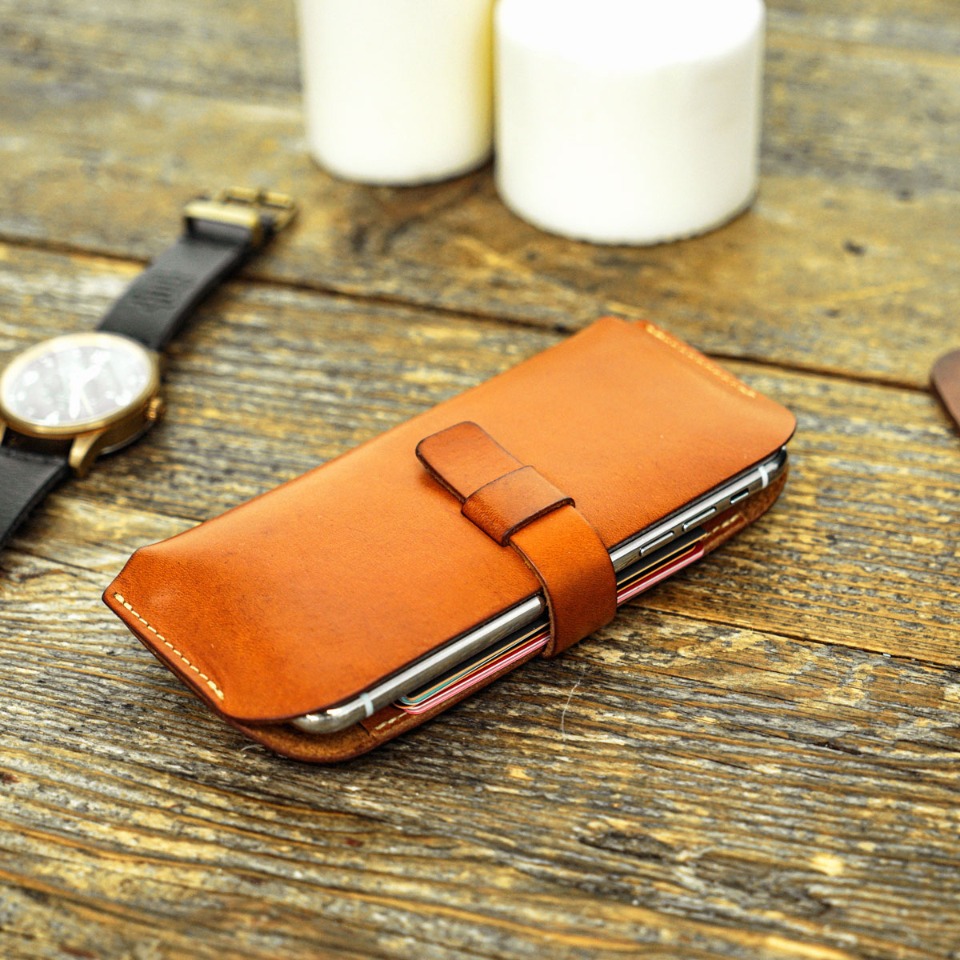 가죽공방 헤비츠 : Hevitz 7248 아날로그 스마트폰 파우치 V.2Analog Smartphone Pouch