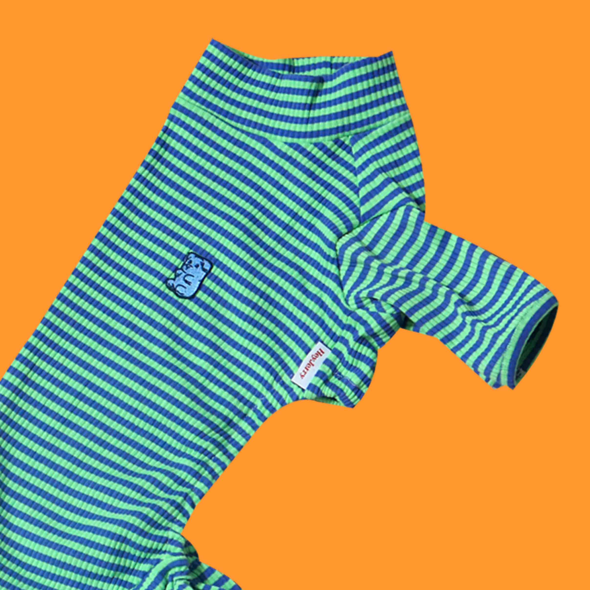 Jelly Stripe Onesie [Sour Berry]