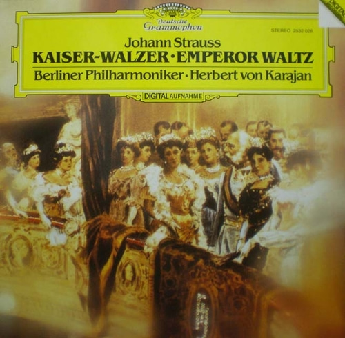 Strauss- Emperor Waltz 외- Karajan 중고 수입 오리지널 아날로그 LP