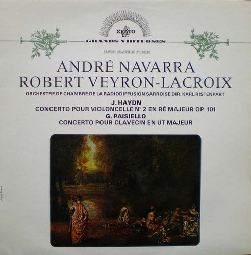 Haydn/Paisiello-Concertos-Navarra/Veyron-Lacroix/Ristenpart 중고 수입 오리지널 아날로그 LP