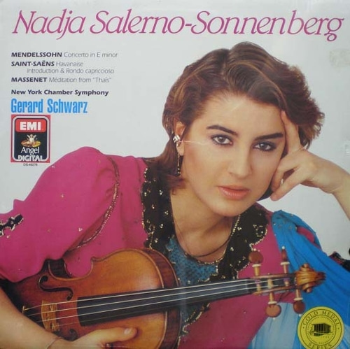 Mendelssohn - Violin Concerto 外 - Salerno-Sonnenberg 미개봉 중고 수입 오리지널 아날로그 LP