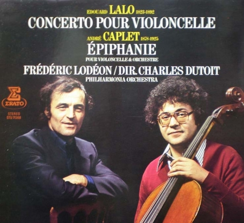 Lalo/Caplet- Cello Concerto/Epiphanie- Lodeon/Dutoit 중고 수입 오리지널 아날로그 LP