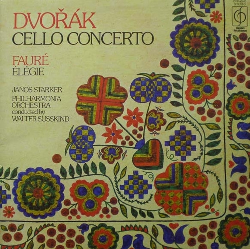 Dvorak/Faure-Cello Concerto/Elegie-Starker/Susskind 중고 수입 오리지널 아날로그 LP