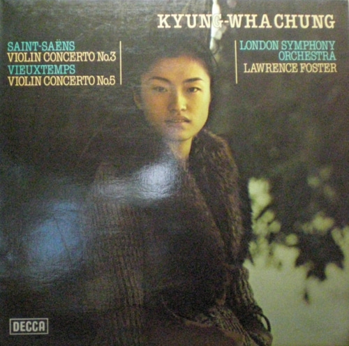 Saint-Saens - Violin Concerto 外 - Kyung-Wha Chung 중고 수입 오리지널 아날로그 LP