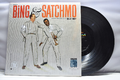 Bing Crosby, Louis Armstrong, Billy May [빙 크로스비] ‎– Bing And Satchmo Vol. 2 ㅡ 중고 수입 오리지널 아날로그 LP