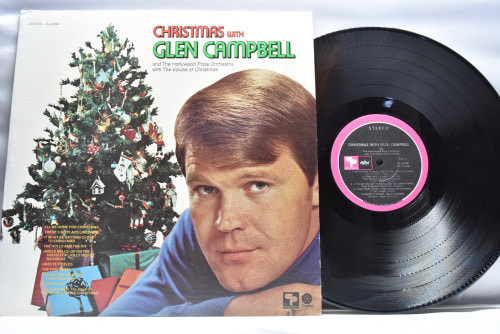 Glen Campbell And The Hollywood Pops Orchestra [글렌 캠벨] - Christmas With Glen Campbell ㅡ 중고 수입 오리지널 아날로그 LP