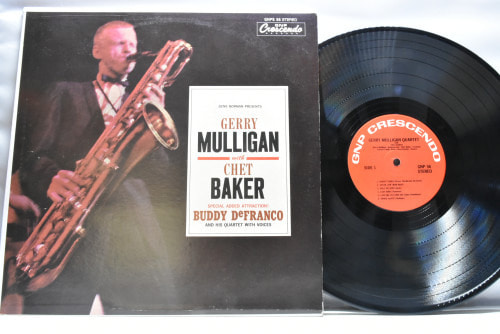 Gerry Mulligan With Chet Baker Special Added Attraction! Buddy DeFranco And His Quartet With Voices ‎- Gerry Mulligan With Chet Baker Special Added Attraction! Buddy DeFranco And His Quartet With Voices - 중고 수입 오리지널 아날로그 LP