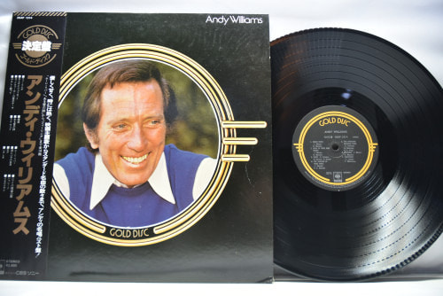 Andy Williams [앤디 윌리엄스] - Gold Disc ㅡ 중고 수입 오리지널 아날로그 LP