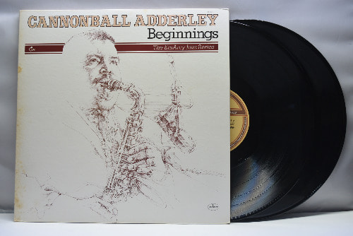 Cannonball Adderley [캐논볼 애덜리]‎ - Beginnings - 중고 수입 오리지널 아날로그 2LP