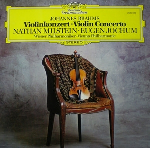 Brahms- Violin Concerto- Nathan Milstein 중고 수입 오리지널 아날로그 LP