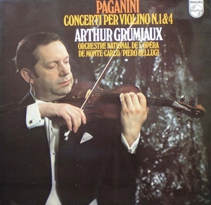 Paganini- Violin Concerto No.1&amp;4- Arthur Grumiaux 중고 수입 오리지널 아날로그 LP