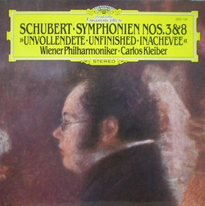 Schubert - Symphony No.8 &amp; No.3 - Carlos Kleiber 중고 수입 오리지널 아날로그 LP