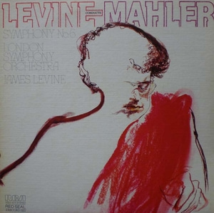 Mahler- Symphony No.6- Levine (2LP) 중고 수입 오리지널 아날로그 LP