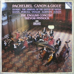 Handel/Vivaldi/Pachelbel- Canon&amp;Gigue 외- Pinnock 중고 수입 오리지널 아날로그 LP