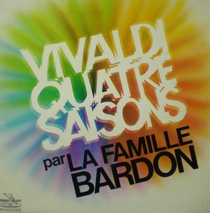 Vivaldi-The Four Seasons-La Famille Bardon 중고 수입 오리지널 아날로그 LP