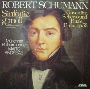 Schumann- Symphony in G minor/Overture, Scherzo and Finale 중고 수입 오리지널 아날로그 LP