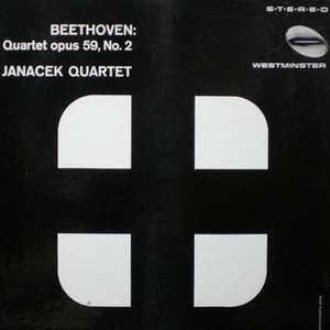 Beethoven-Quartet op.59-Janacek Quartet 중고 수입 오리지널 아날로그 LP