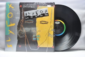Sly fox[슬라이 폭스]-Let&#039;s go all the wayㅡ 중고 수입 오리지널 아날로그 LP