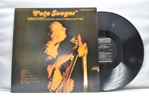 Pete Seeger[피트 시거]- WIMOWEH and other songs of Freedom and Protest ㅡ 중고 수입 오리지널 아날로그 LP